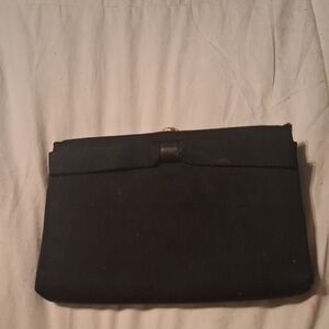 Elegant After Five Vintage Black Clutch